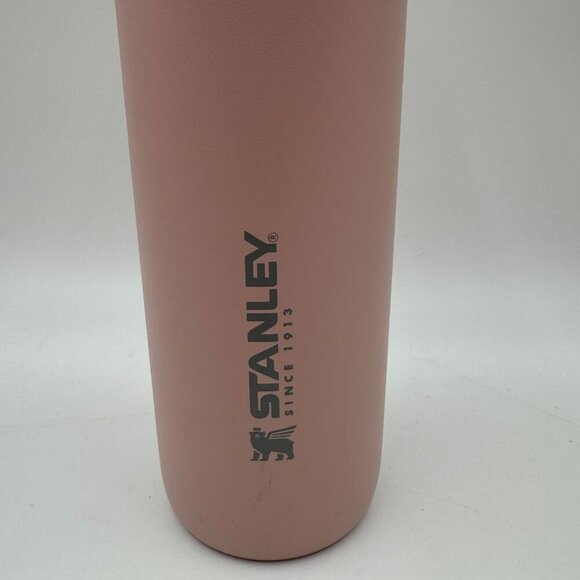 Stanley Grey/Pink Stainless Steel Quick-Flip Water Bottle - Picture 2 of 9